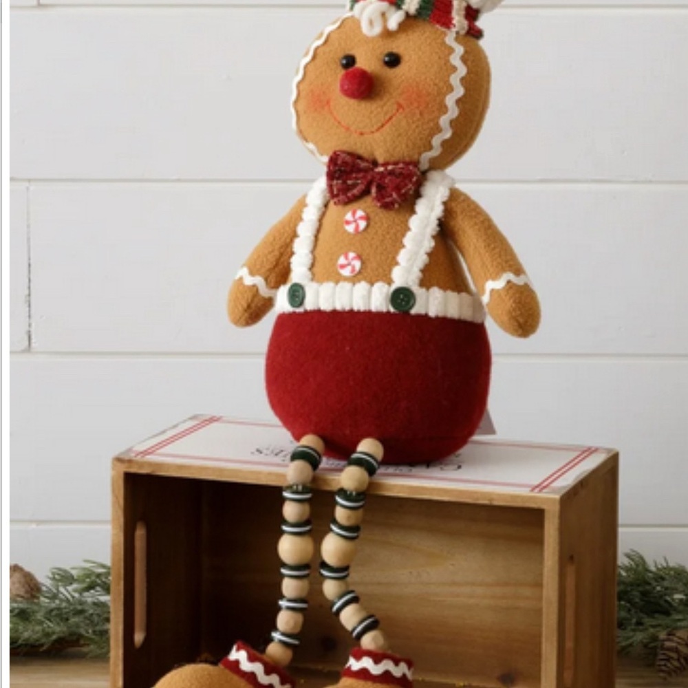 Gingerbread Man Shelf Sitter